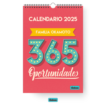 Calendario 365 oportunidades