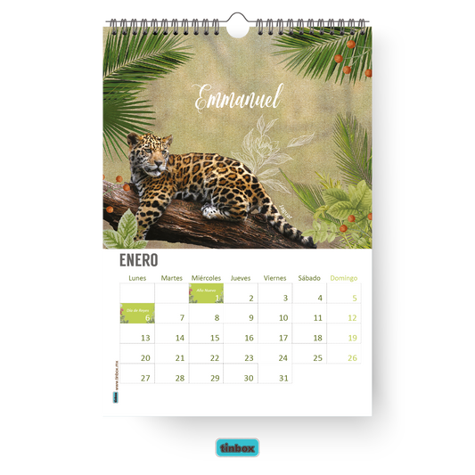 Calendario Animals